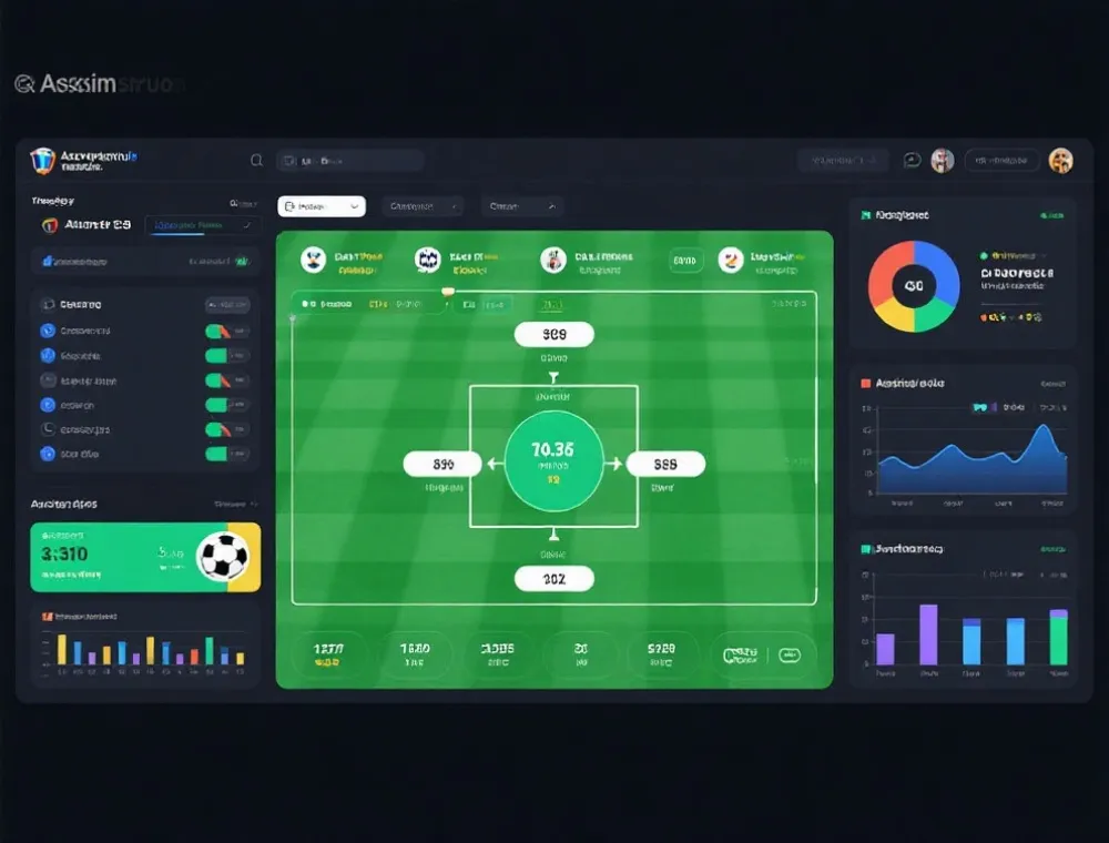 世界盃賽果資料中心示意