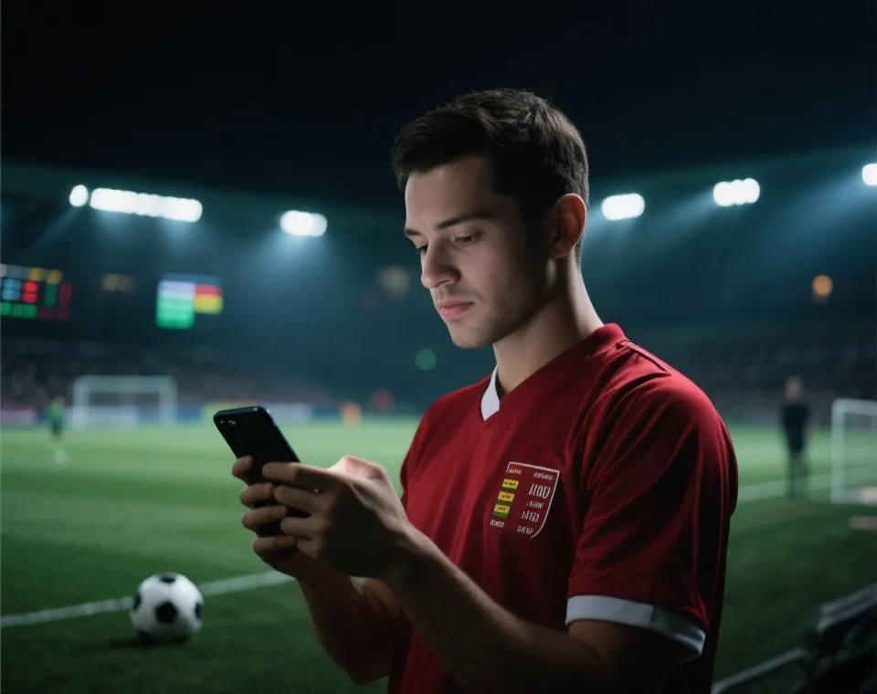 即時比分推送與數據追蹤示意圖